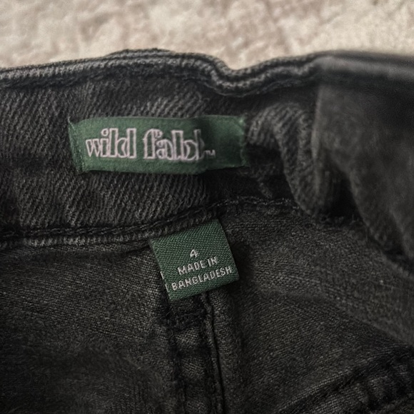 WILD FABLE Stylish Black Distressed Women Shorts - Picture 6 of 12